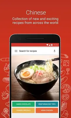 Chinese Recipes android App screenshot 5